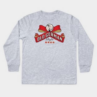 Old German Style Beer Kids Long Sleeve T-Shirt